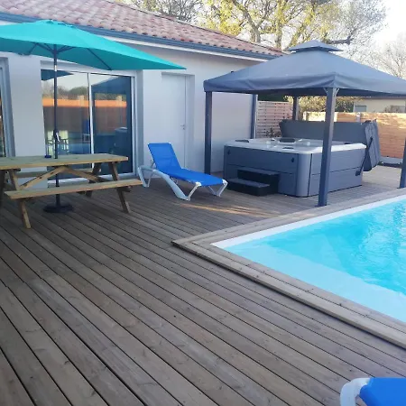 Magnifique Sur Le Bassin D'arcachon - Jacuzzi+piscine - 8a10pers Villa Biganos