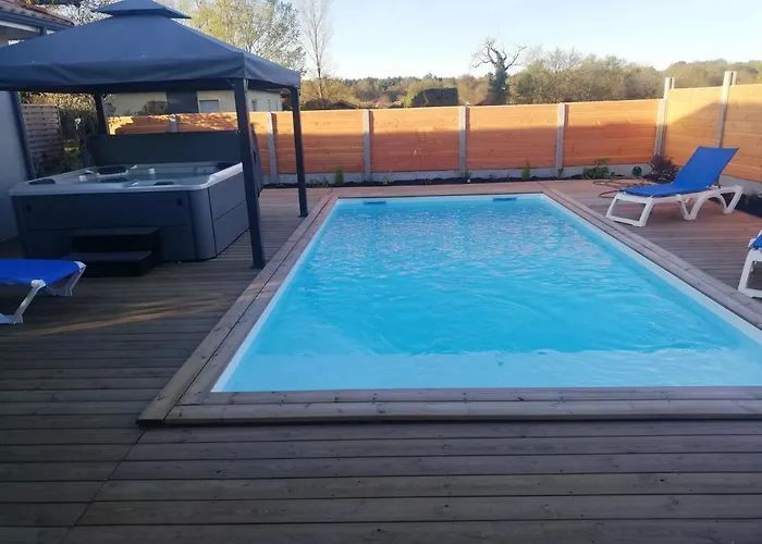 Magnifique Sur Le Bassin D'arcachon - Jacuzzi+piscine - 8a10pers * Бигано